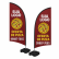 WIND BANNER KIT COMPLETO
