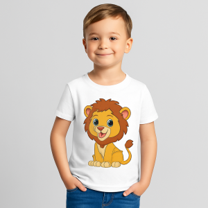 Camiseta Branca Personalizada Tecido 100% Poliéster Estampa Colorida A4  Sublimação  